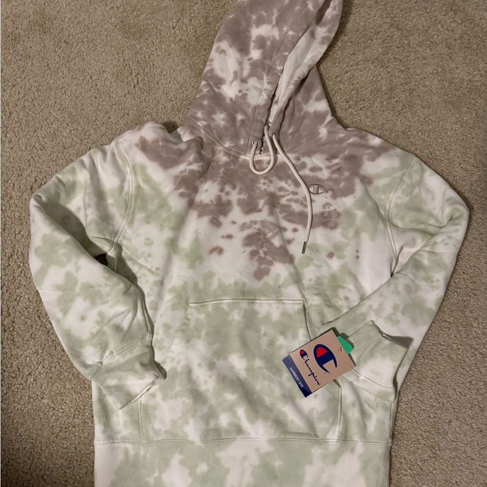 Champion Tie-Dye Hoodie / Sweatshirt Size Small NWT